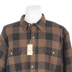 redhead lined shirt jacket